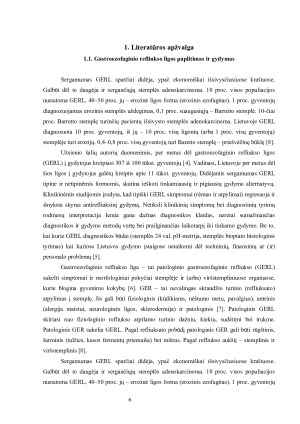 Gastroezofaginio refliukso ligos gydymo ekonominio efektyvumo vertinimas. Paveikslėlis 6