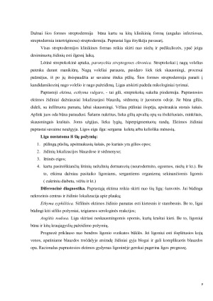 STREPTOKOKŲ SUKELTOS ODOS INFEKCIJOS. Paveikslėlis 9