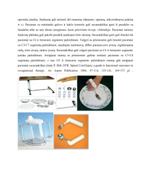 Ergoterapijoje naudojamos kompensacinės priemonės. Paveikslėlis 6