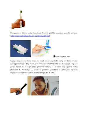 Ergoterapijoje naudojamos kompensacinės priemonės. Paveikslėlis 8