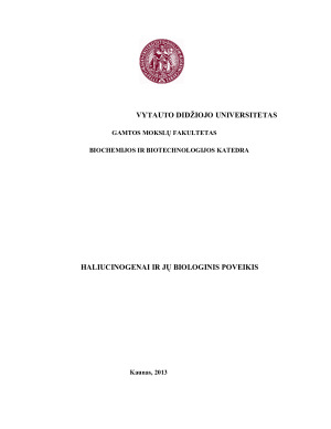 HALIUCINOGENAI IR JŲ BIOLOGINIS POVEIKIS. Paveikslėlis 1