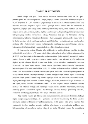 VANDUO IR JO REIKŠMĖ ORGANIZME. Paveikslėlis 4