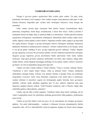 VANDUO IR JO REIKŠMĖ ORGANIZME. Paveikslėlis 6