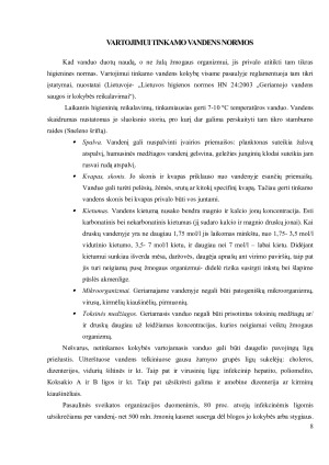 VANDUO IR JO REIKŠMĖ ORGANIZME. Paveikslėlis 8