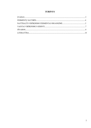 VIRŠKINIMO FERMENTAI. Paveikslėlis 2