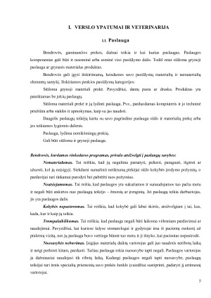 VETERINARIJOS VAISTINIŲ PASLAUGŲ ANALIZĖ. Paveikslėlis 5