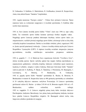 Neįgaliųjų socialinė integracija sporto, rekreacijos ir fizinio aktyvumo srityje. Paveikslėlis 9