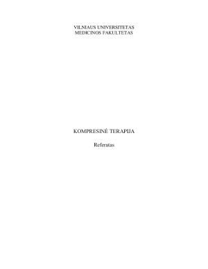 KOMPRESINĖ TERAPIJA. Paveikslėlis 1