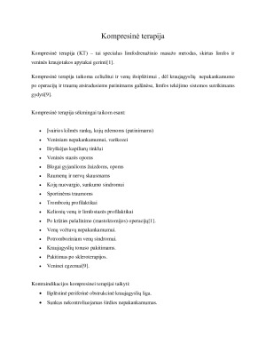 KOMPRESINĖ TERAPIJA. Paveikslėlis 2