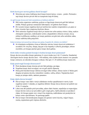 KRAUJO GRUPĖS IR KRAUJO PERPYLIMAS. Paveikslėlis 7