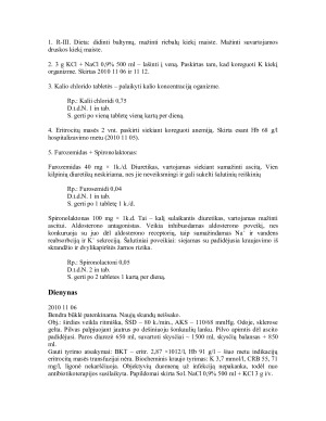 Pacientės klinikinis atvejis - kepenų ir blužnies padidėjimas, gelta bei hipovolemijos požymiai. Paveikslėlis 6