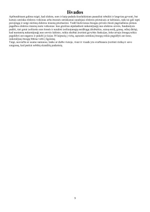 Pirmoji pagalba elektros traumų atveju. Paveikslėlis 9