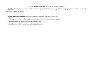 Miego reikšmė žmogaus sveikatai ir slaugos veiksmų planas senyvo amžiaus pacientui, turinčiam paralyžių. Paveikslėlis 2