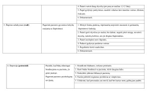 Miego reikšmė žmogaus sveikatai ir slaugos veiksmų planas senyvo amžiaus pacientui, turinčiam paralyžių. Paveikslėlis 5