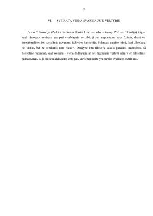 SVEIKATA – KAIP VERTYBĖ. Paveikslėlis 9