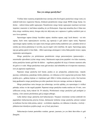 MIEGO PARALYŽIUS. Paveikslėlis 4