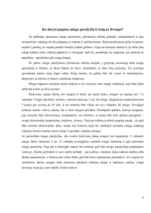 MIEGO PARALYŽIUS. Paveikslėlis 6