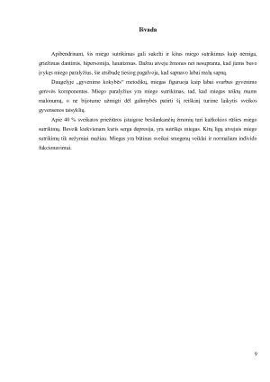 MIEGO PARALYŽIUS. Paveikslėlis 9