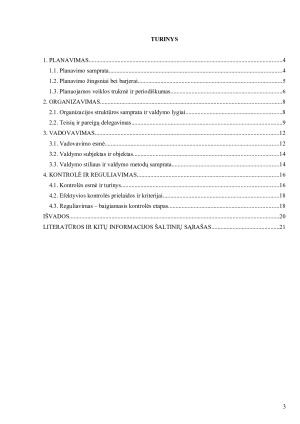 Valdymo procesas Kauno miesto greitosios medicinos pagalbos stotyje. Paveikslėlis 2