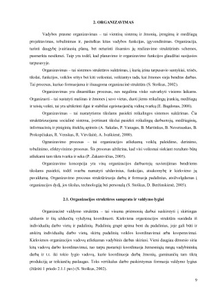 Valdymo procesas Kauno miesto greitosios medicinos pagalbos stotyje. Paveikslėlis 8