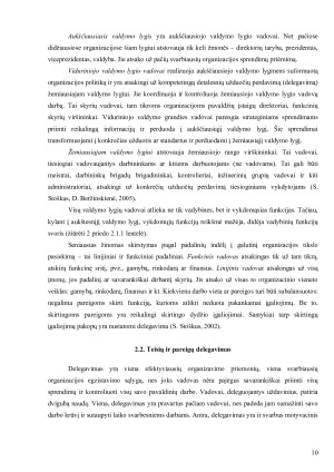 Valdymo procesas Kauno miesto greitosios medicinos pagalbos stotyje. Paveikslėlis 9