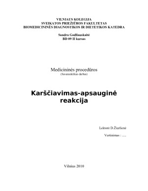 Karščiavimas-apsauginė reakcija. Paveikslėlis 1
