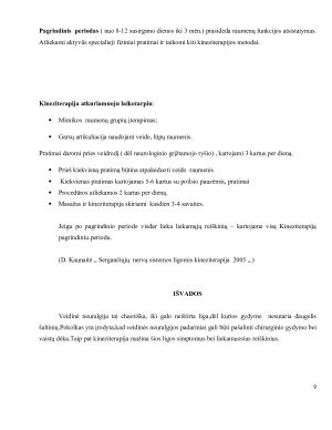 KINEZITERAPIJA ESANT VEIDO NEURALGIJAI. Paveikslėlis 9