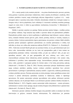 GYDYTOJO-LIGONIŲ SANTYKIŲ PROBLEMOS ANALIZĖ. Paveikslėlis 10