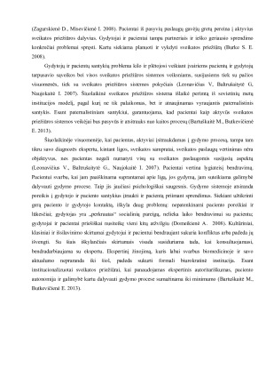 GYDYTOJO-LIGONIŲ SANTYKIŲ PROBLEMOS ANALIZĖ. Paveikslėlis 9