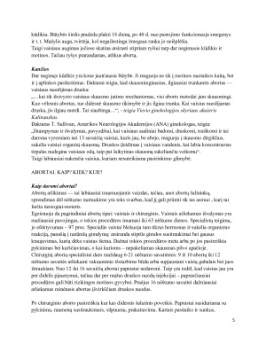 Abortai bei jų žala. Paveikslėlis 5