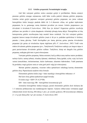 Geležies stokos anemija. Paveikslėlis 9