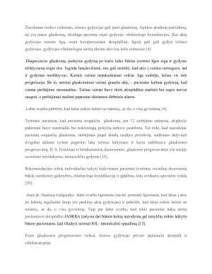 Glaukomos. Paveikslėlis 9