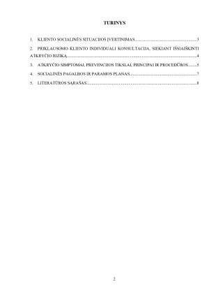 ATKRYČIO ATVEJO ANALIZĖ. Paveikslėlis 2