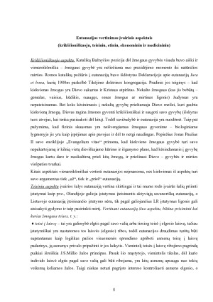 Eutanazija. Paveikslėlis 8