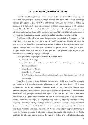 Hemofilija. Paveikslėlis 3