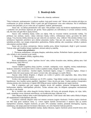 Sausa oda. Kosmetologinė priežiūra. Paveikslėlis 3