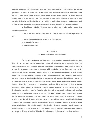 Vaikų nutukimas ir jo socialinės pasekmės - patyčios bei prevencijos galimybės. Paveikslėlis 9