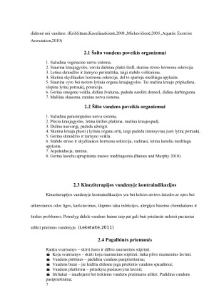 KINEZITERAPIJOS VANDENYJE NAUDA ESANT JUOSMENINIAM NUGAROS SKAUSMUI. Paveikslėlis 7