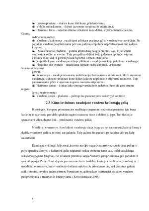 KINEZITERAPIJOS VANDENYJE NAUDA ESANT JUOSMENINIAM NUGAROS SKAUSMUI. Paveikslėlis 8