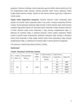 Tirpalo virimo temperatūros nustatymas vakuume. Paveikslėlis 4