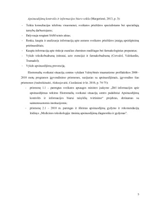 IKIMOKYKLINIO AMŽIAUS VAIKŲ APSINUODIJIMAI NAMUOSE - PREVENCIJOS STRATEGIJOS. Paveikslėlis 5