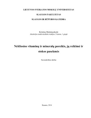 Nėščiosios vitaminų ir mineralų poreikis, jų reikšmė ir stokos pasekmės