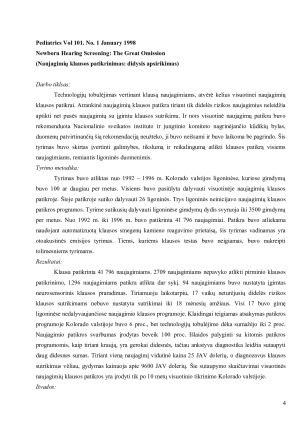 Naujagimių klausos patikra. Paveikslėlis 4