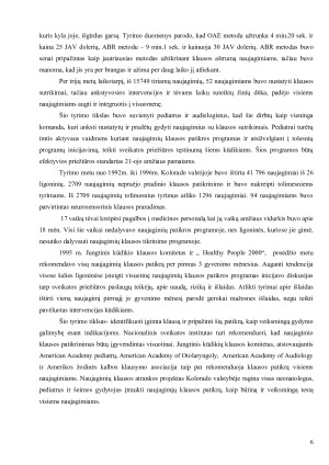 Naujagimių klausos patikra. Paveikslėlis 6
