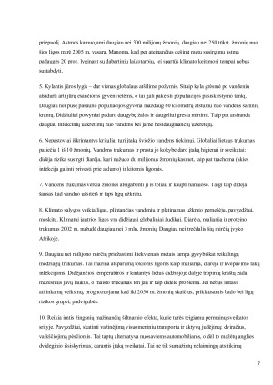 KLIMATO ĮTAKA ŽMOGAUS SVEIKATAI. Paveikslėlis 7