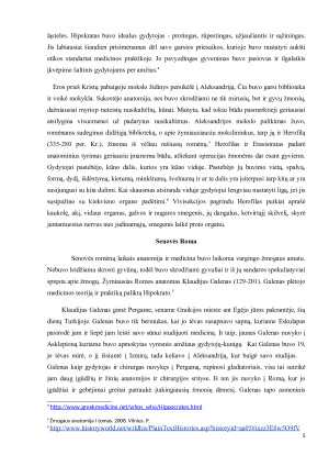 Anatomijos raida. Paveikslėlis 5