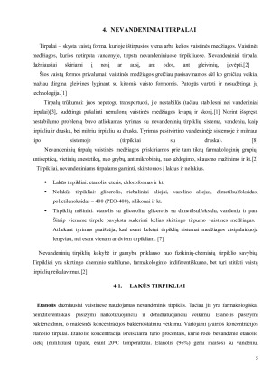 NEVANDENINIŲ TIRPALŲ GAMYBOS YPATUMAI. Paveikslėlis 5