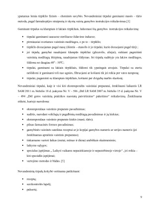 NEVANDENINIŲ TIRPALŲ GAMYBOS YPATUMAI. Paveikslėlis 9