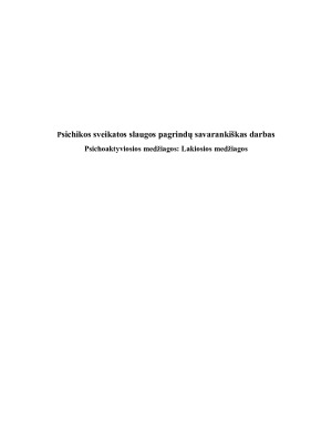 Psichoaktyviosios medžiagos - Lakiosios medžiagos. Paveikslėlis 1