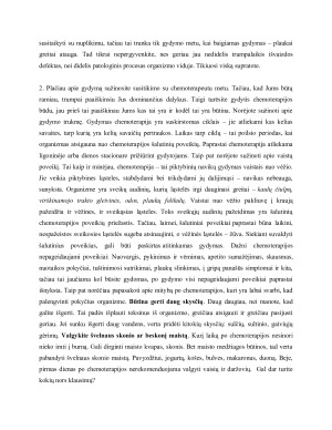 Paciento mokymas chemoterapijos metu ir po jos sergant skrandžio vėžiu. Paveikslėlis 4